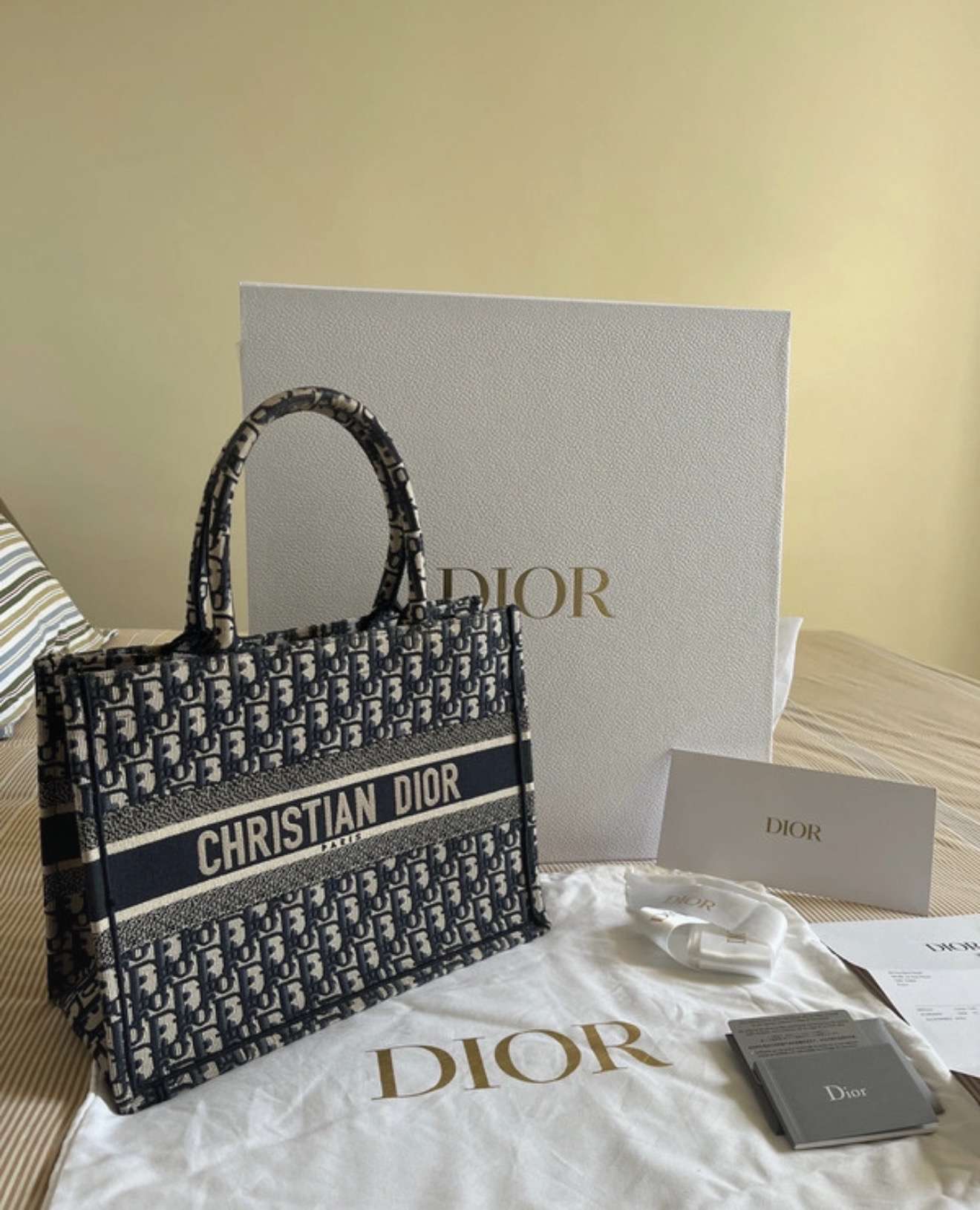 Dior médium tote bag