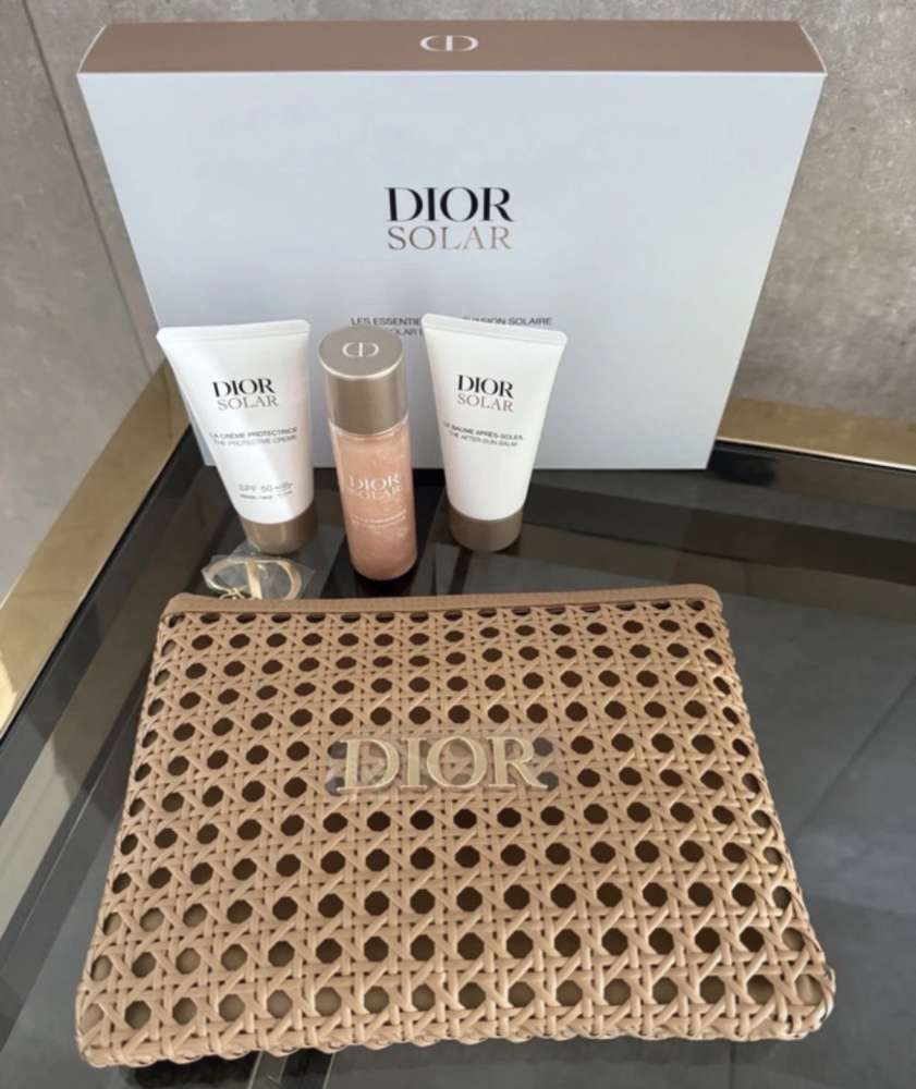 Dior solar s produktami