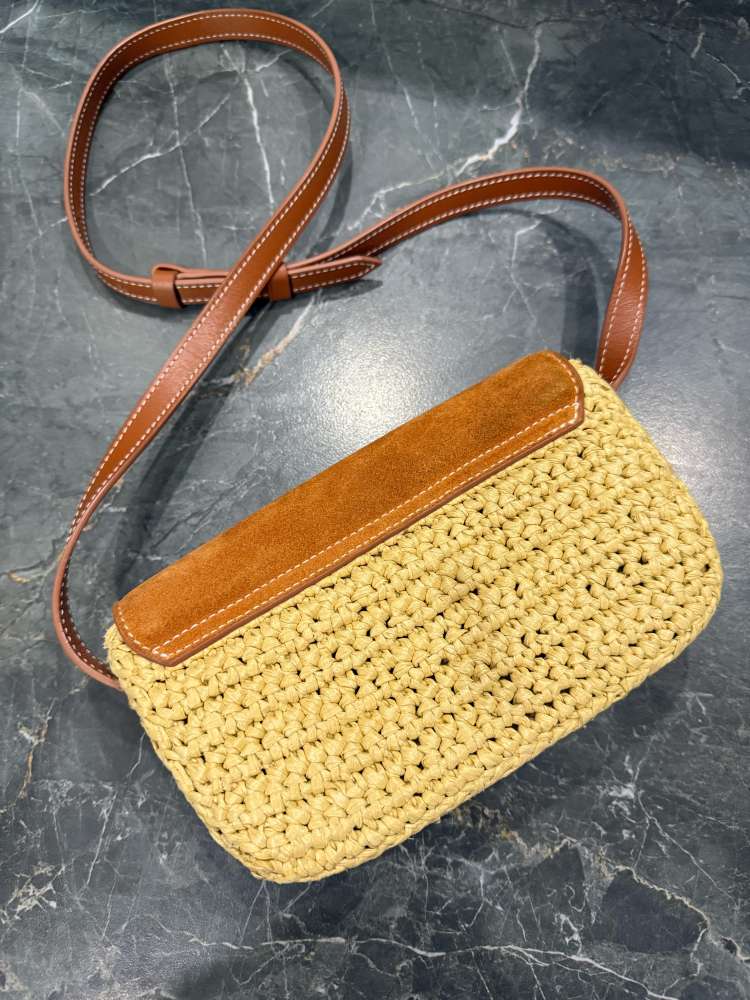 Palm Angels Borsa v taške Raffia
