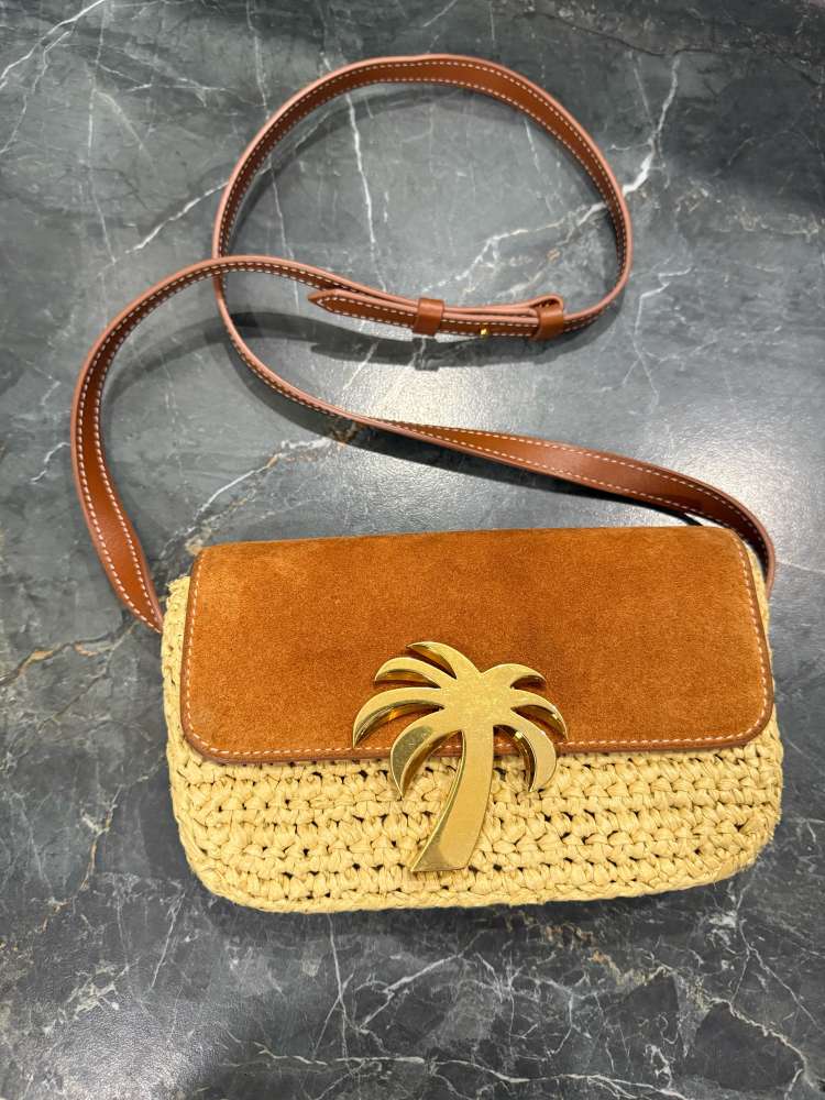 Palm Angels Borsa v taške Raffia