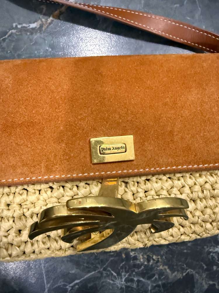 Palm Angels Borsa v taške Raffia