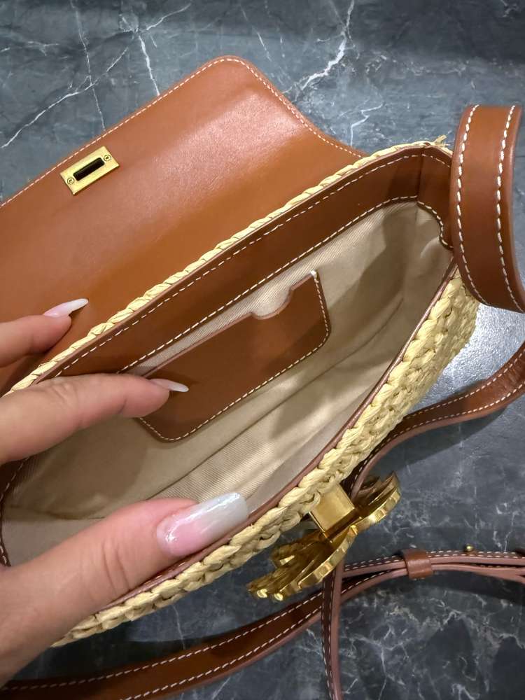 Palm Angels Borsa v taške Raffia