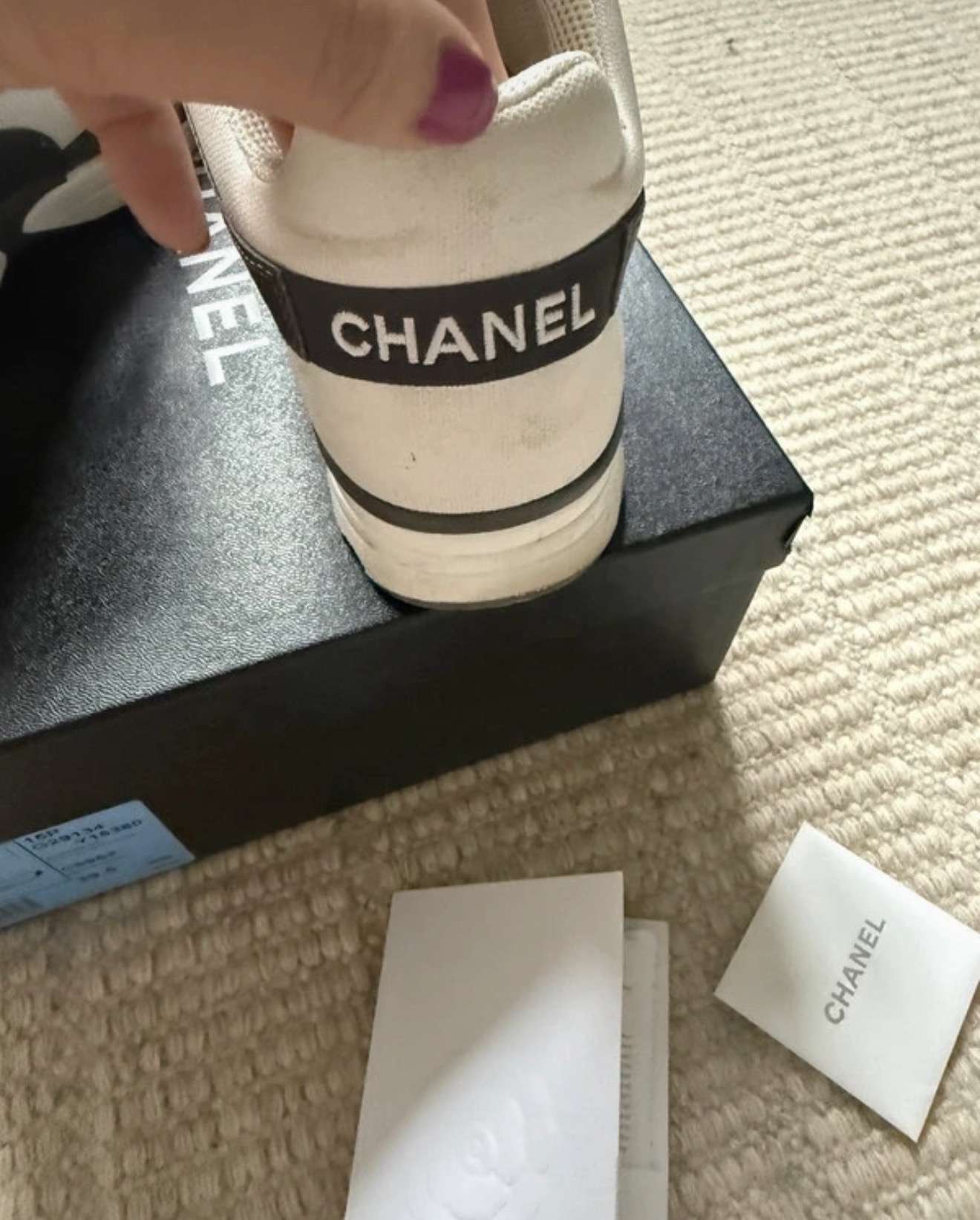 Chanel tenisky