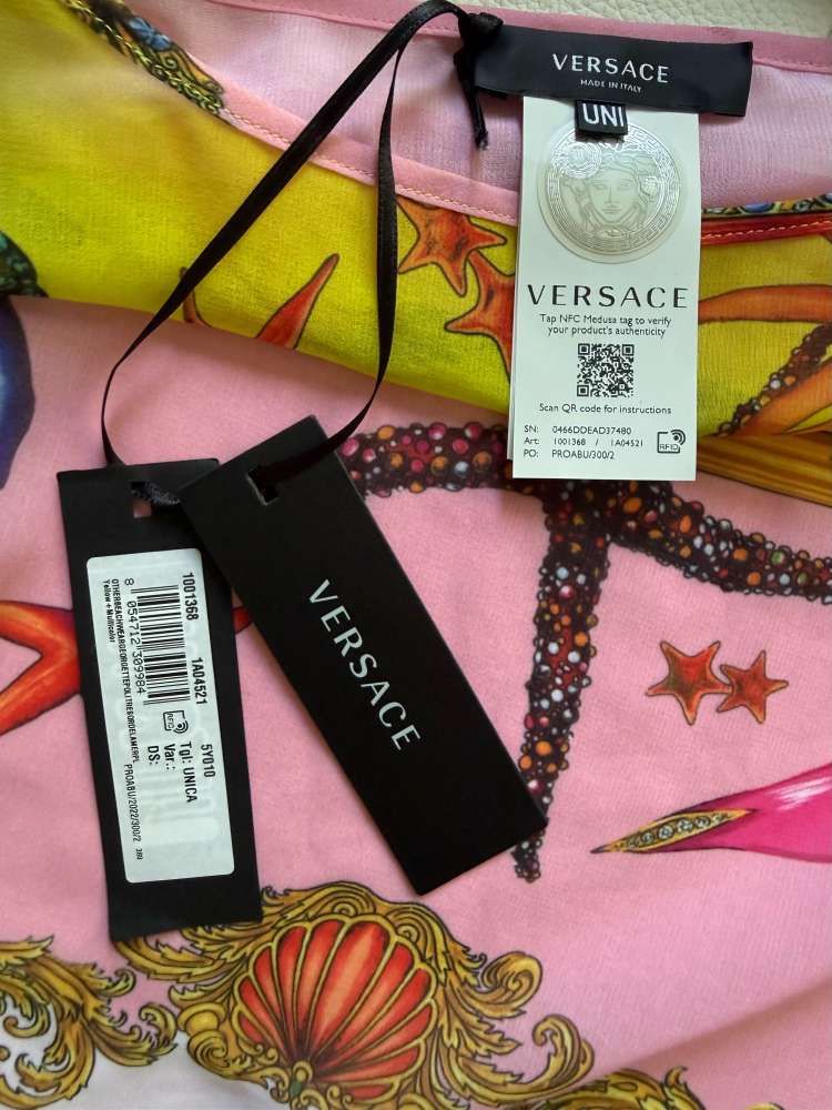 Zavinovacie šaty Versace De La Mer
