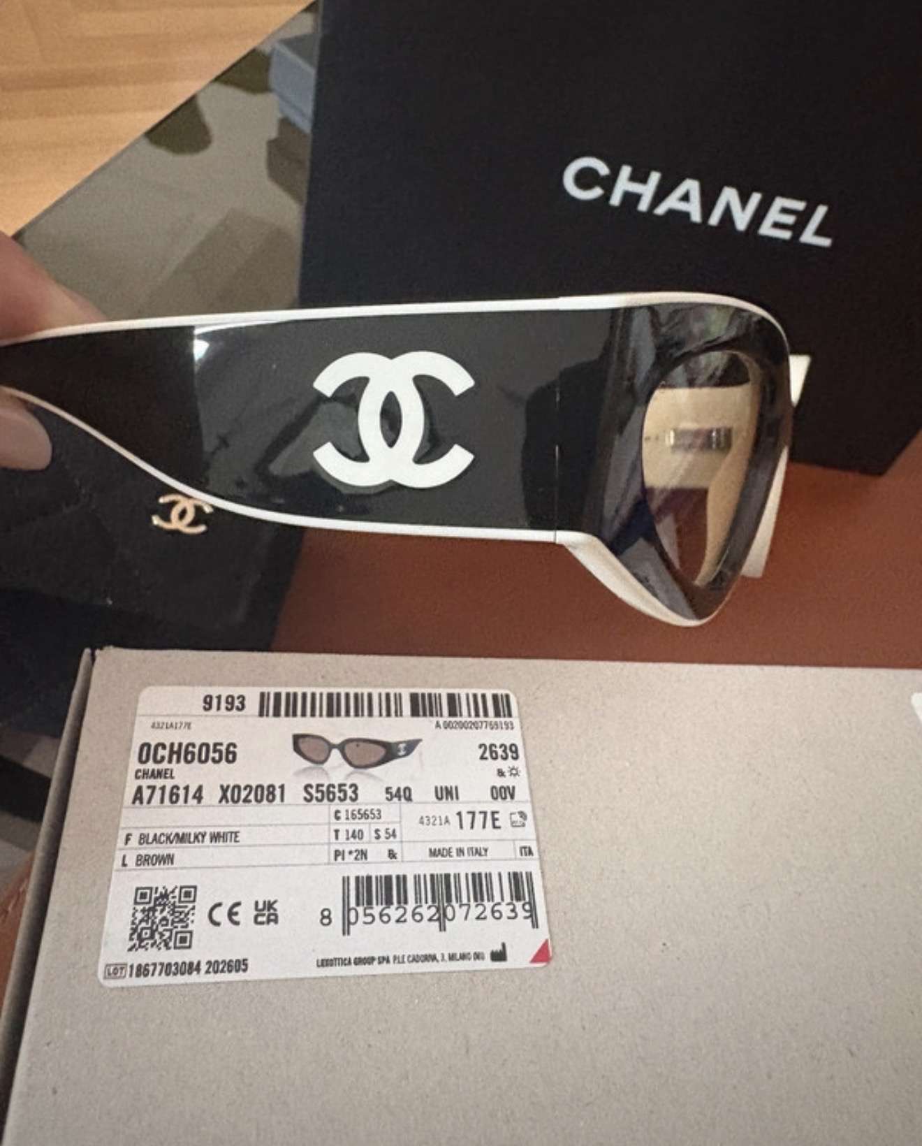 Chanel okuliare