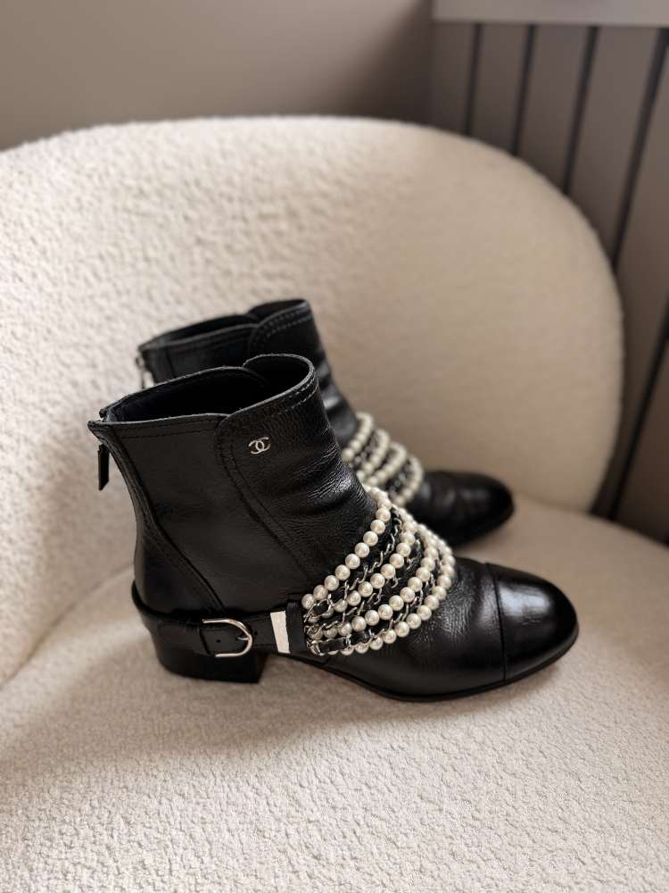 Chanel ankle boots