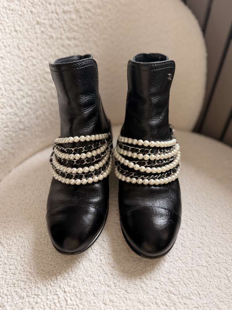 Chanel ankle boots