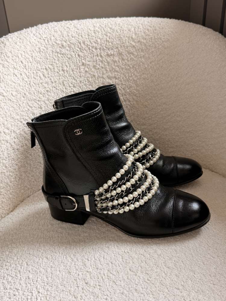 Chanel ankle boots