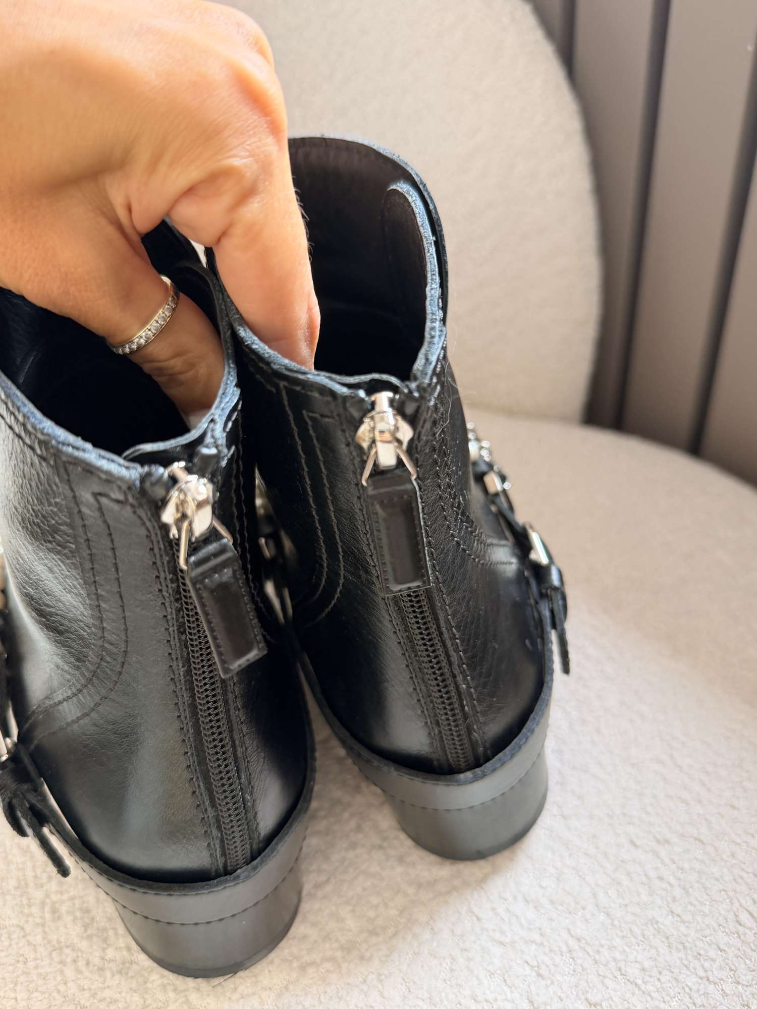 Chanel ankle boots