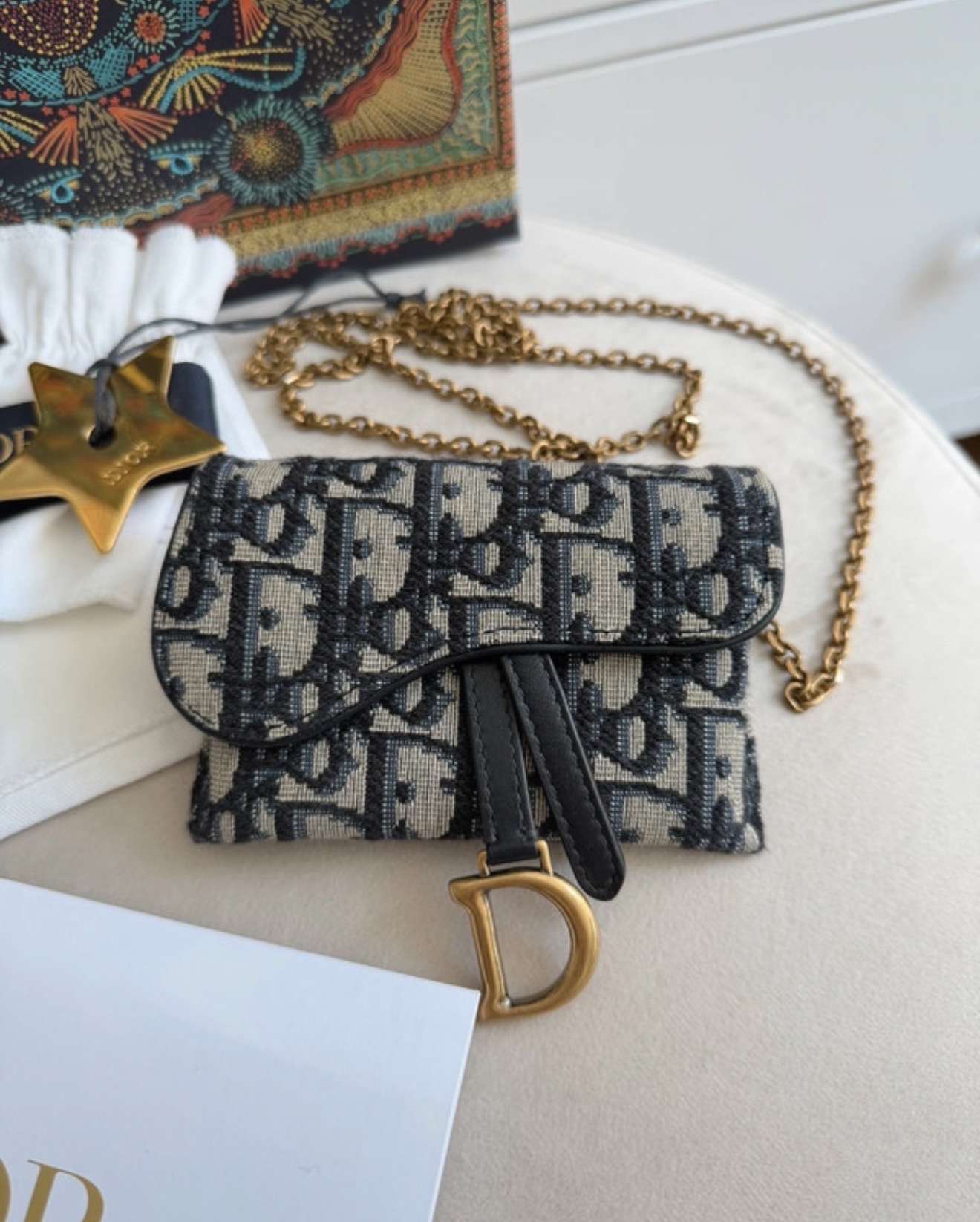 Dior mincovnik clutch