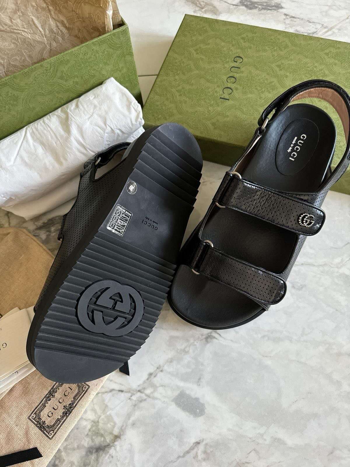 Gucci dámske kožené sandálky veľkosť 39