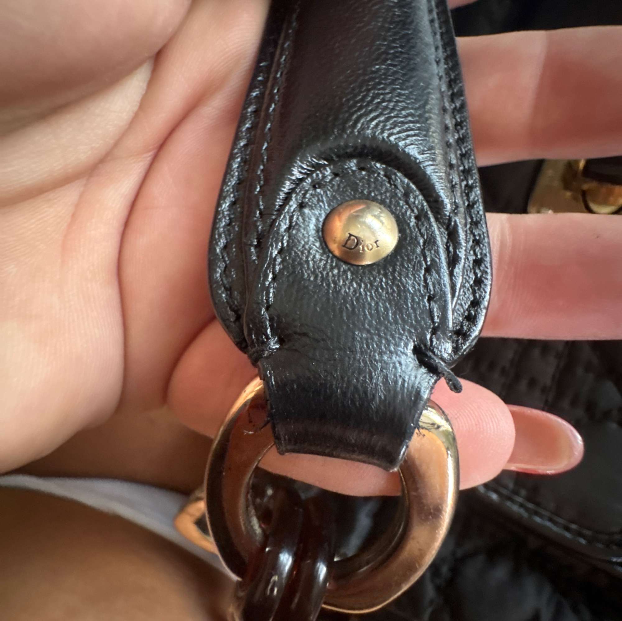 Christian Dior Cannage Charming pocket