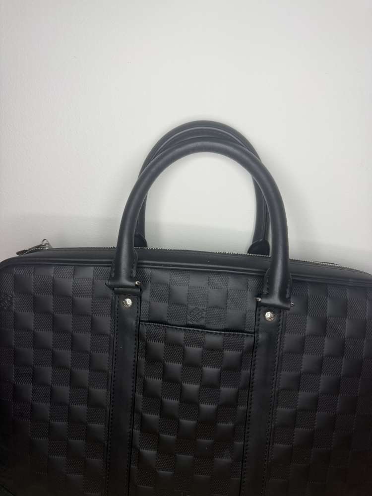 Louis Vuitton Porte-Documents Voyage — Damier Infini Leather 🖤