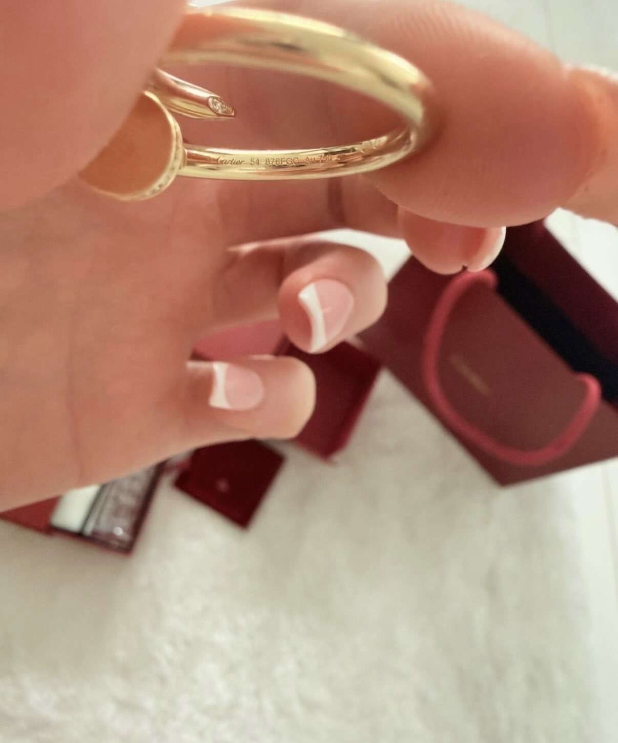 Cartier Juste un Clou prsteň – Classic Model s diamantikmi