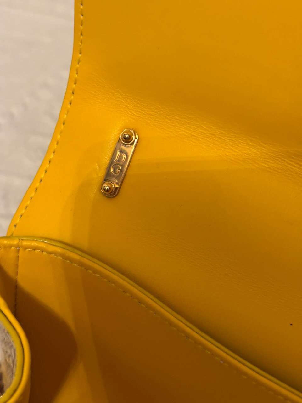 Dolce &Gabbana python bag