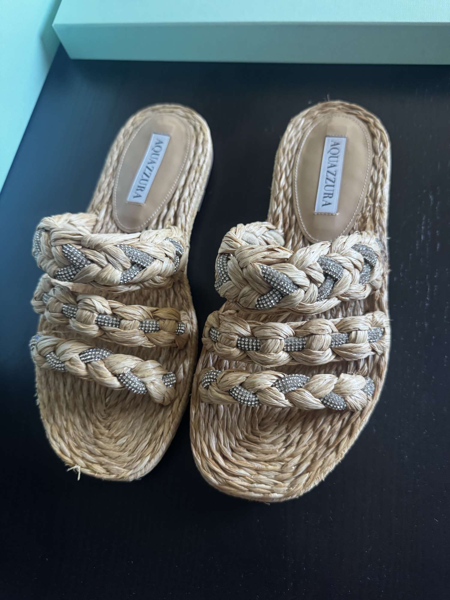 Aquazzura flip flops