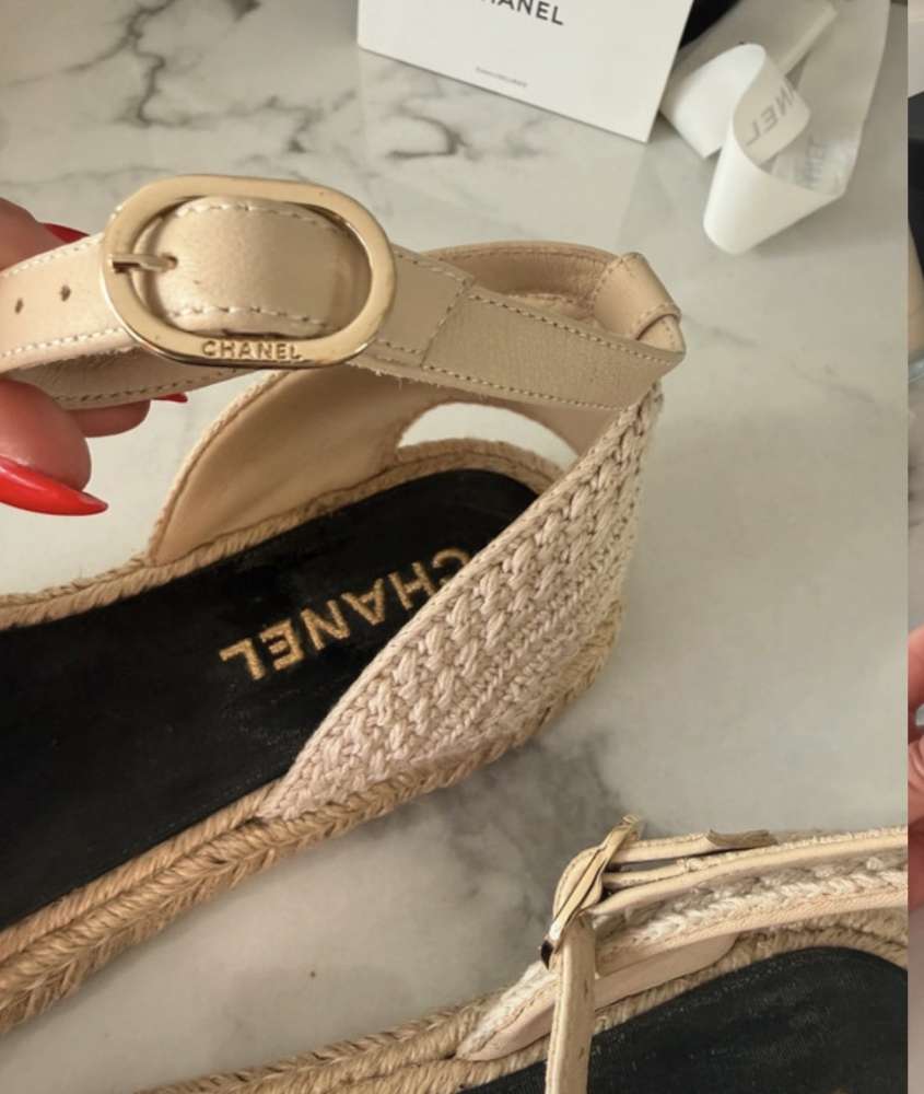 Chanel sandalky