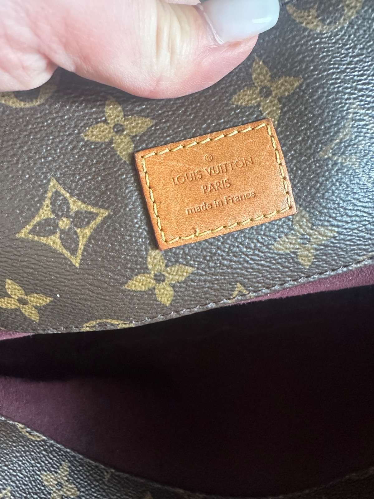 Louis Vuitton kabelka Melie monogram