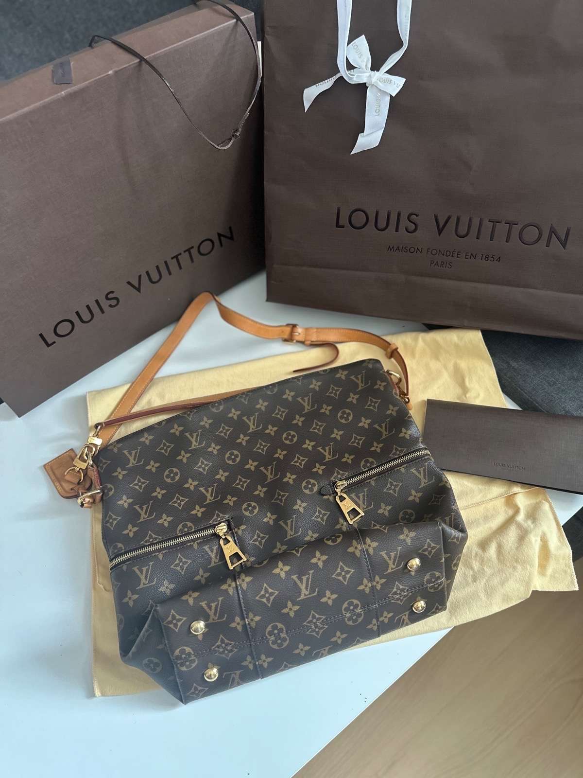 Louis Vuitton kabelka Melie monogram
