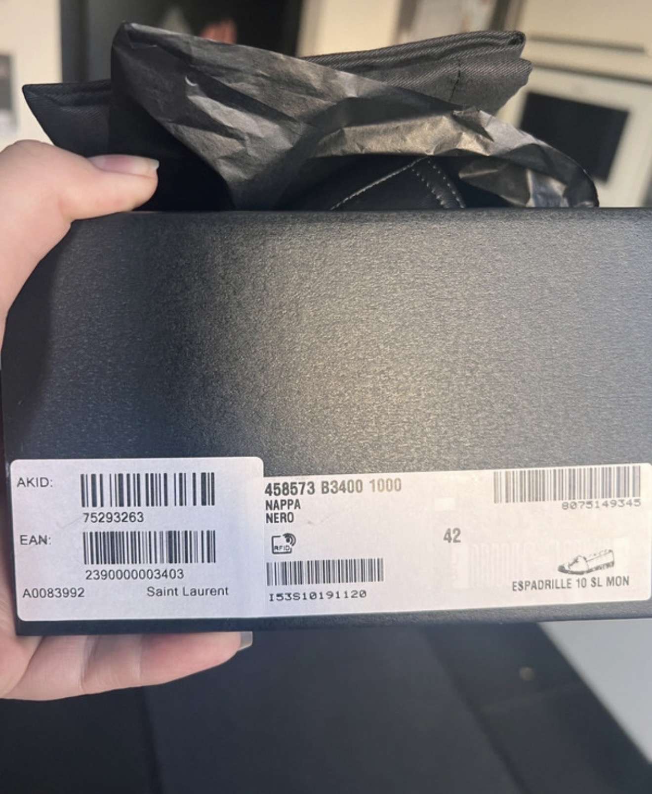 YSL espadrilky