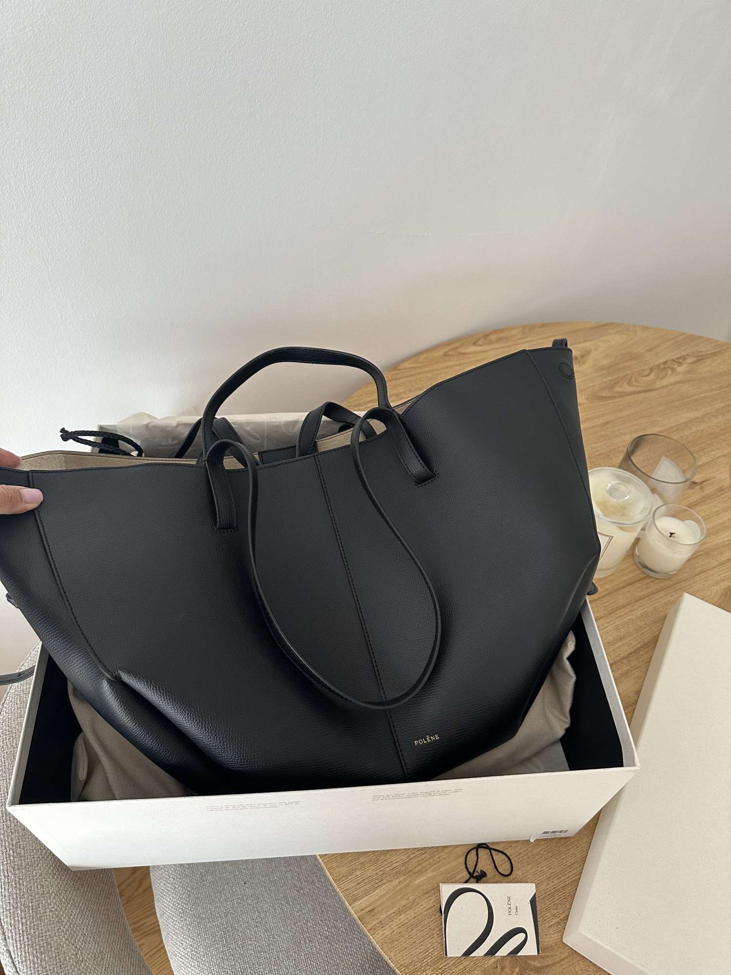 Polene Cyme Noir Graine