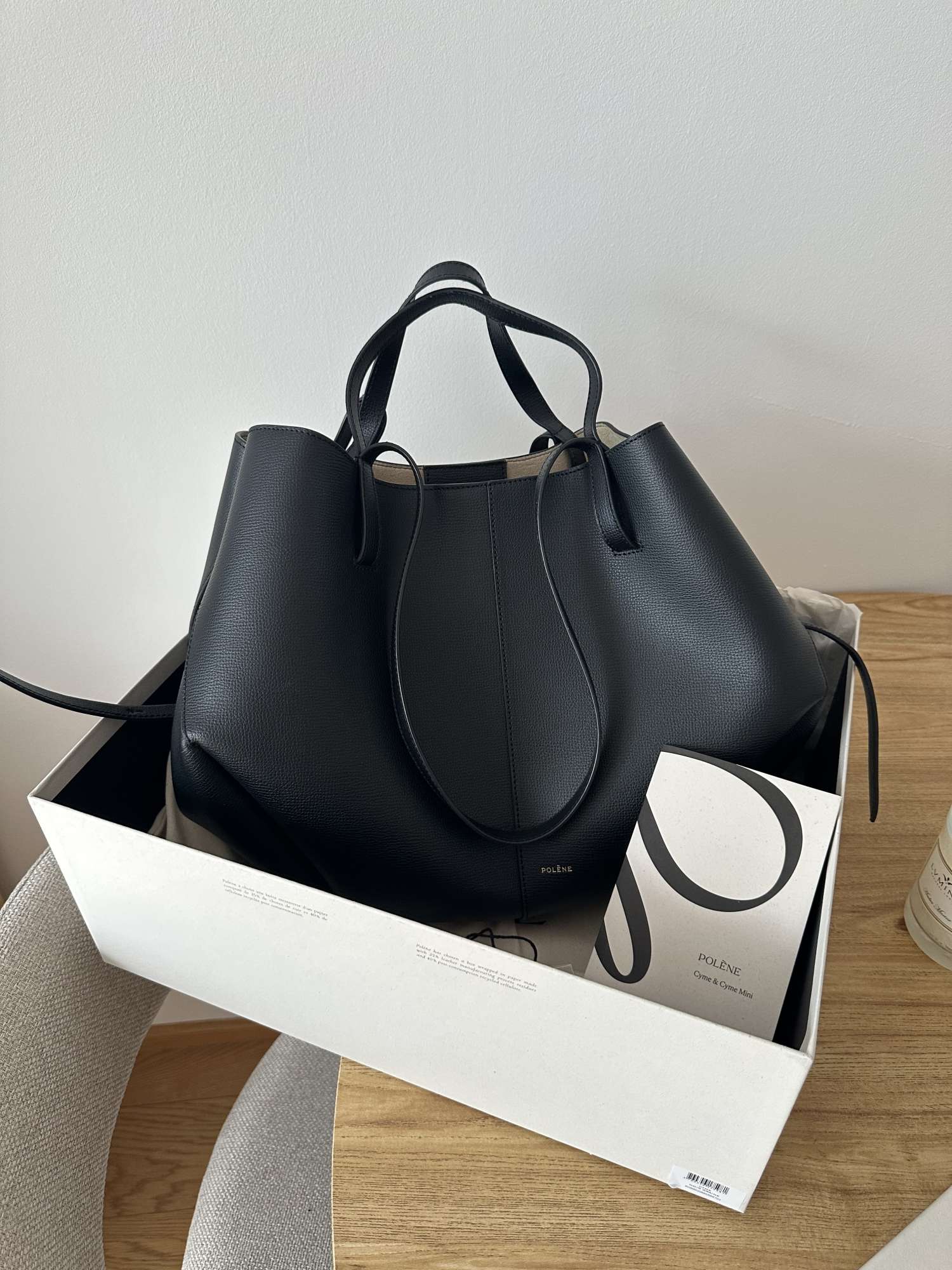 Polene Cyme Noir Graine