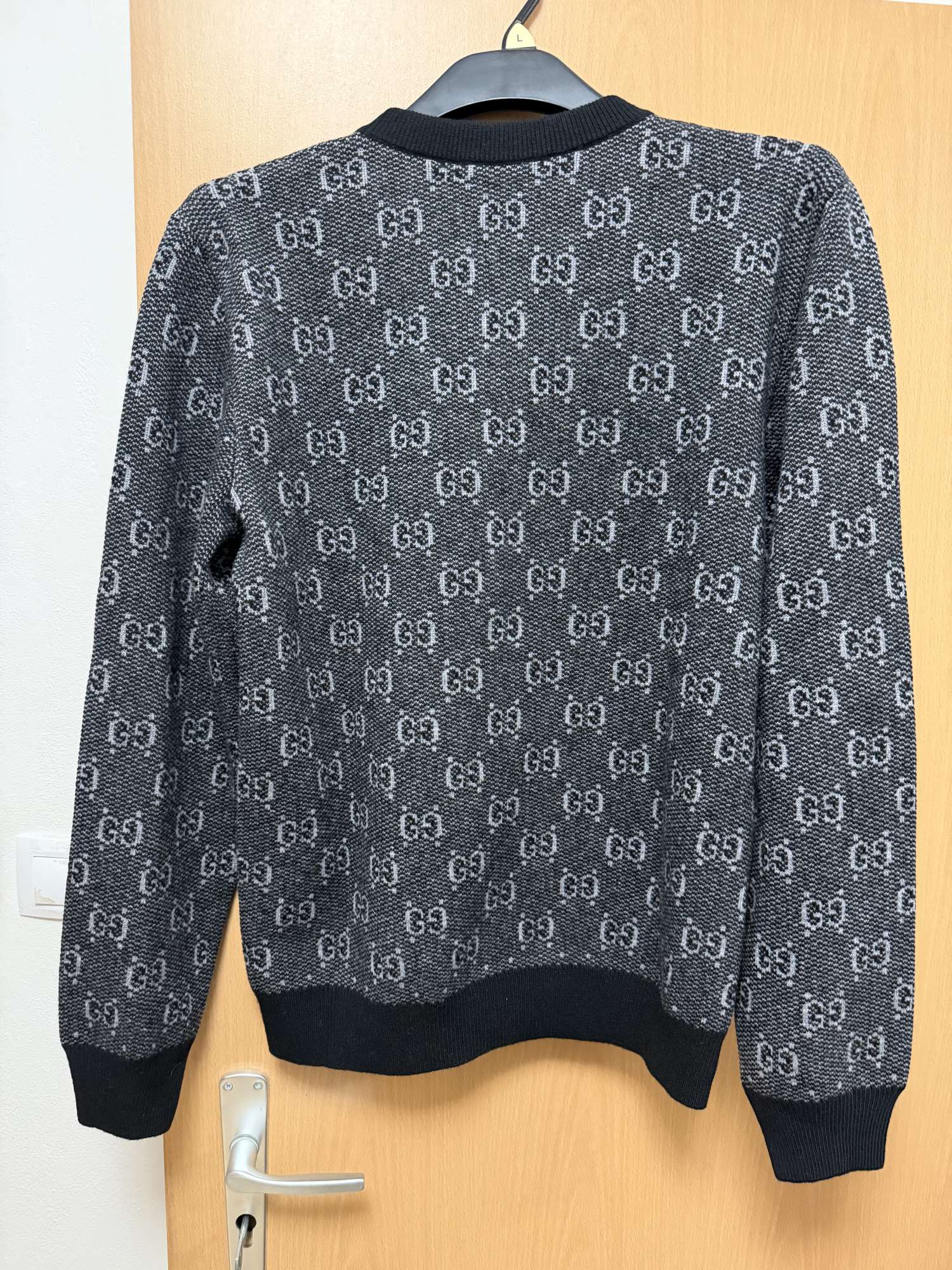 Gucci GG monogram sveter z vlny