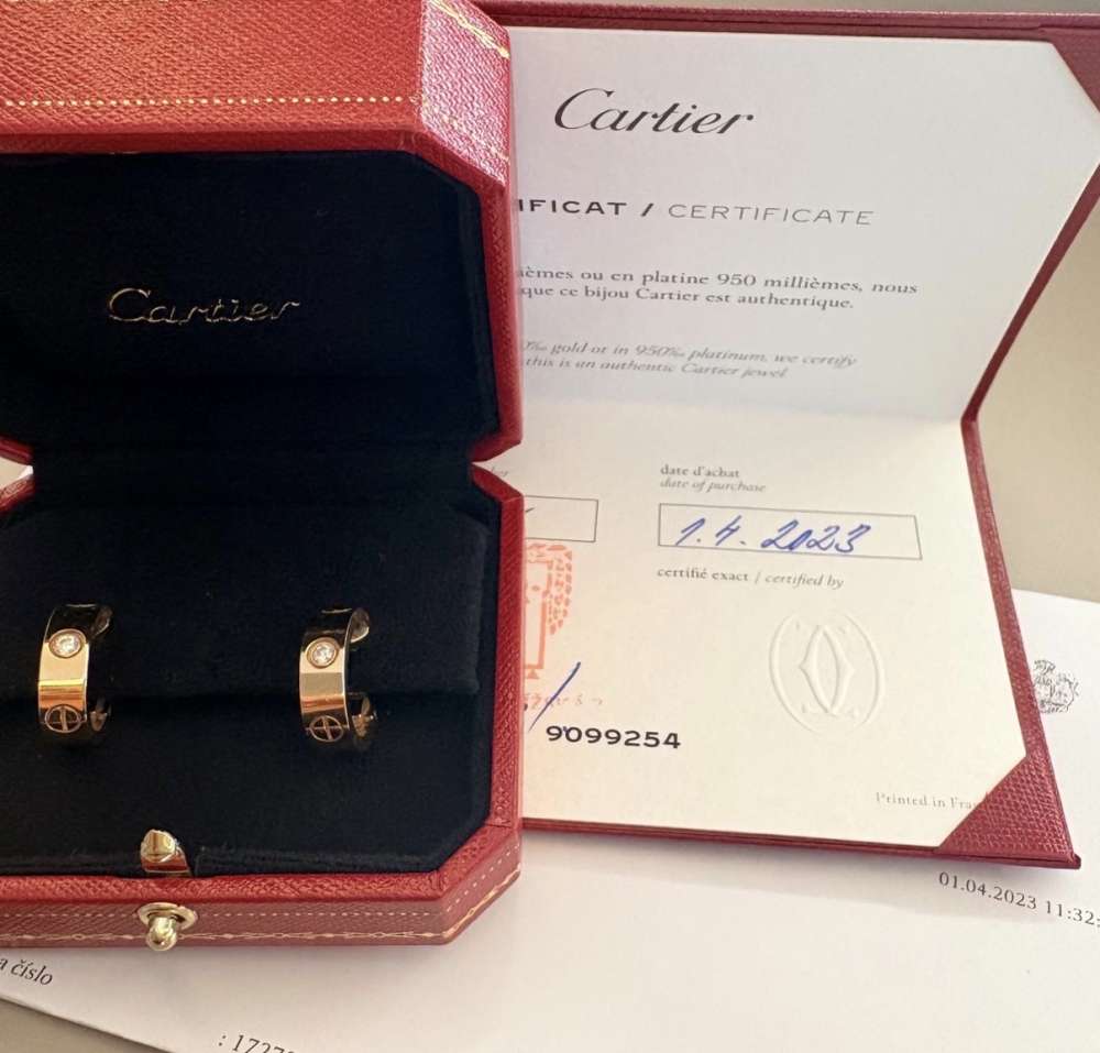 Cartier Love nausnice