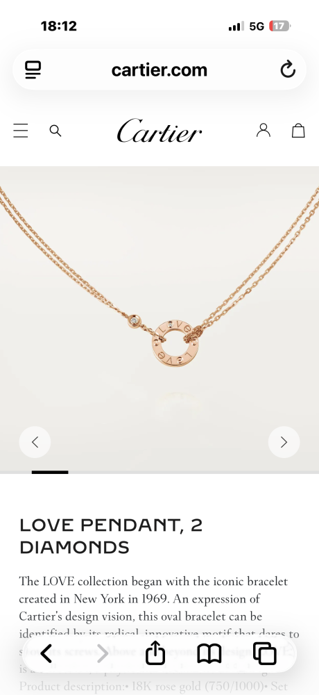 Cartier love   nahrdelnik