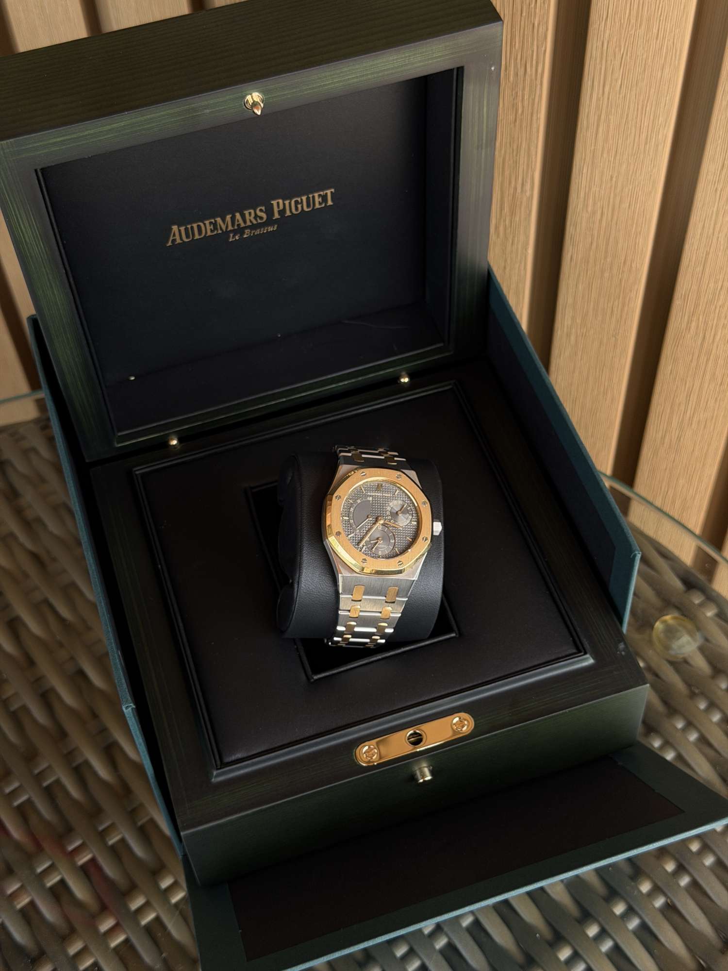 Audemars Piguet Royal Oak Dual Time 36mm Záruka 2028 Top stav Ref. 25730SA
