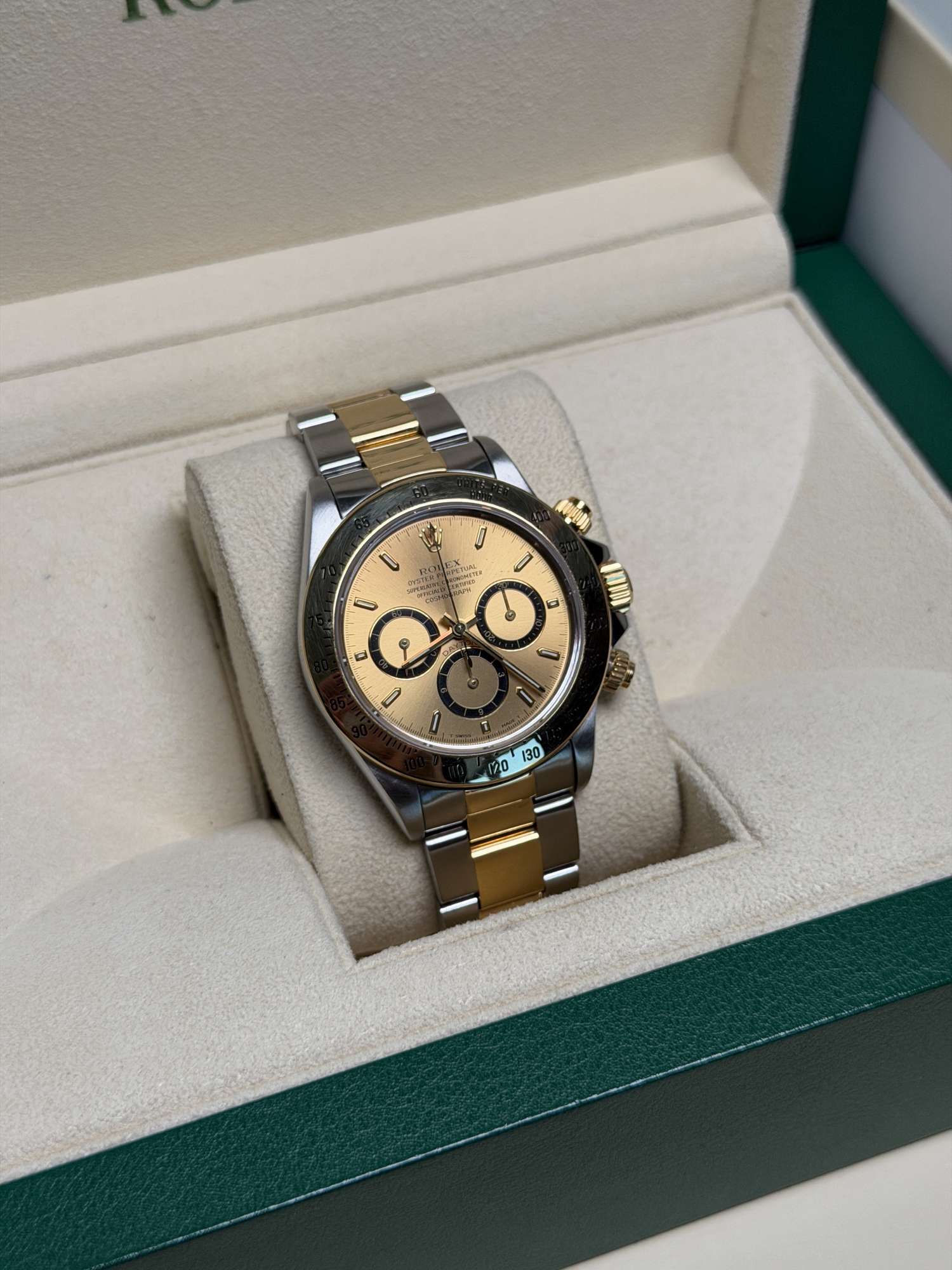 Rolex Daytona Zenith Bicolor Gold/Steel Záruka Po servise Ref.16523
