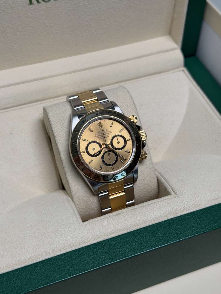 Rolex Daytona Zenith Bicolor Gold/Steel Záruka Po servise Ref.16523