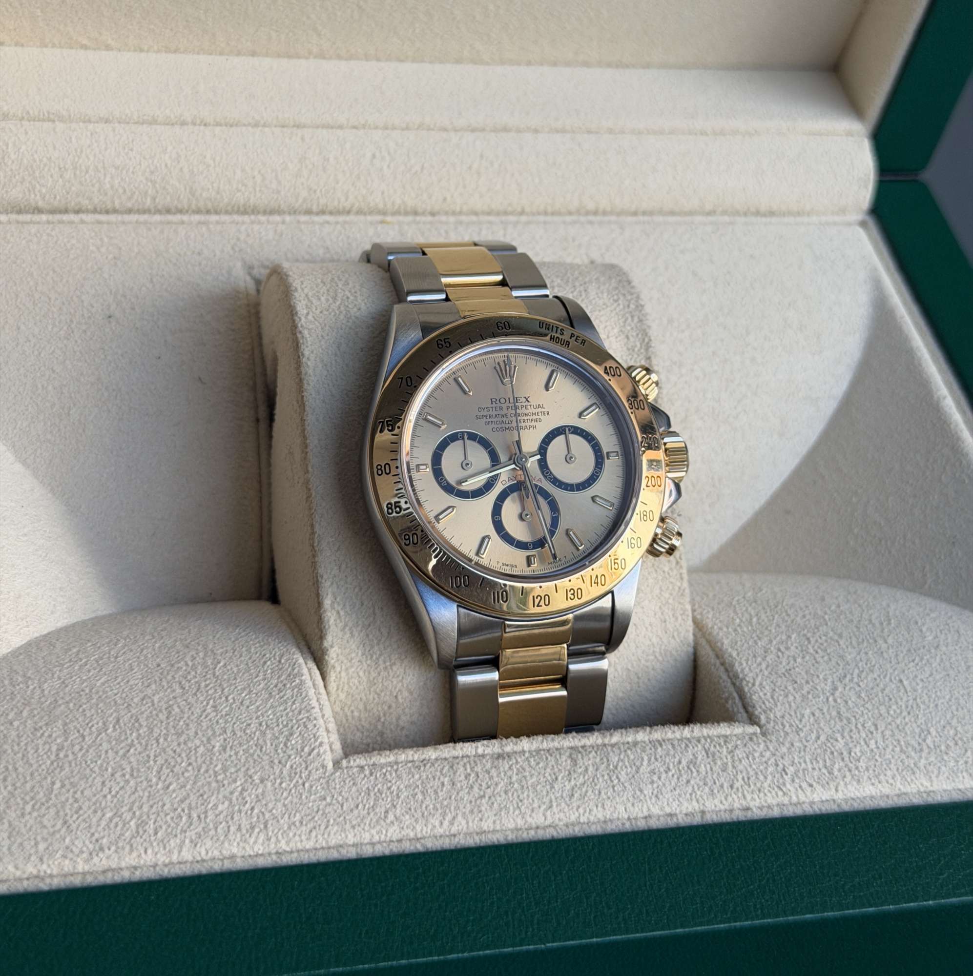 Rolex Daytona Zenith Bicolor Gold/Steel Záruka Po servise Ref.16523
