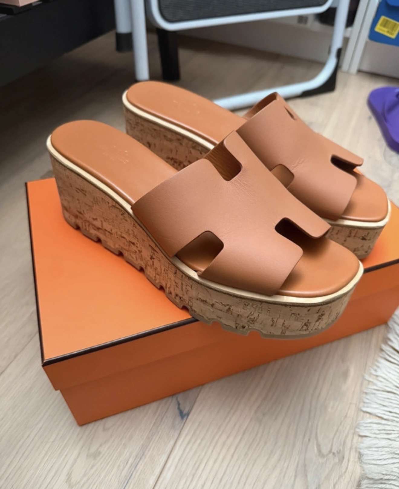 Hermes sandalky