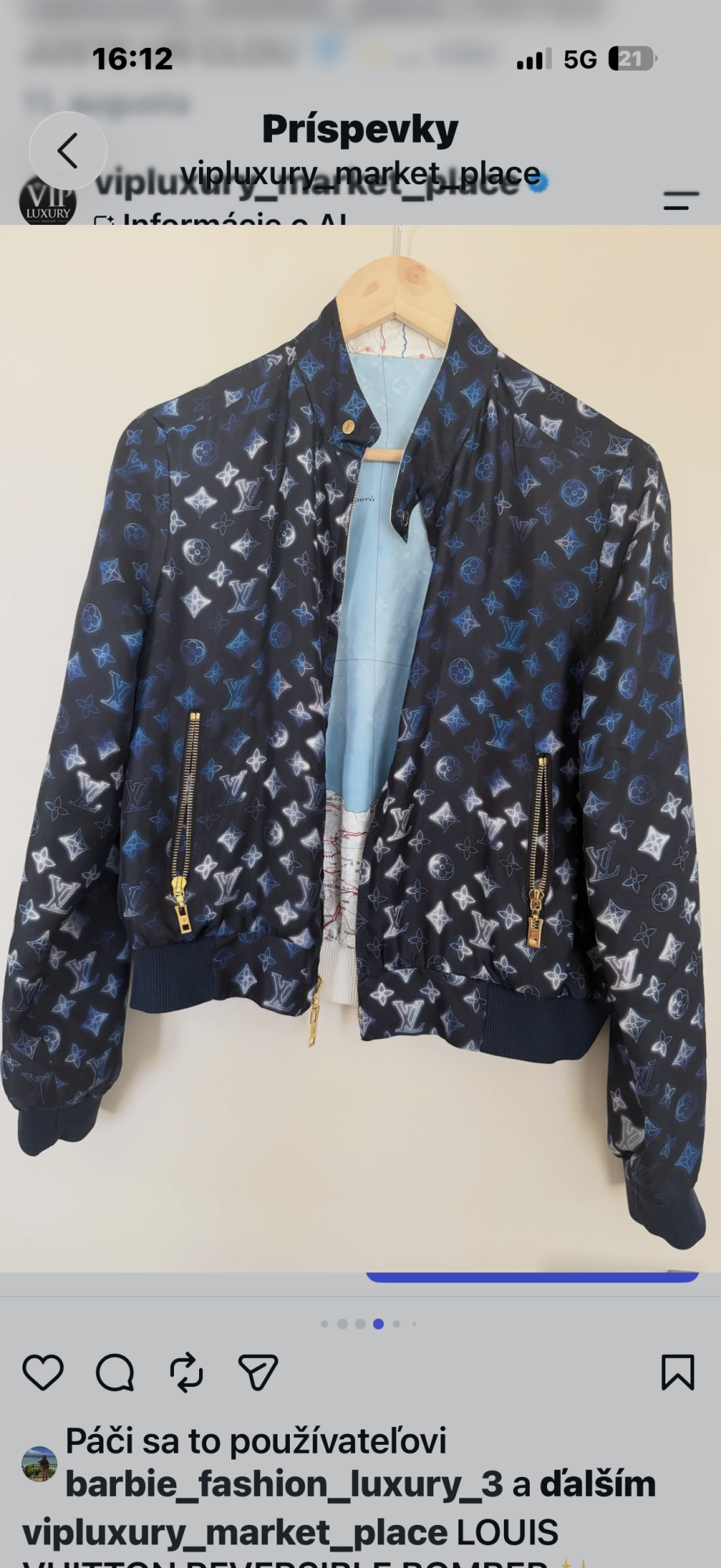 Louis Vuitton bunda