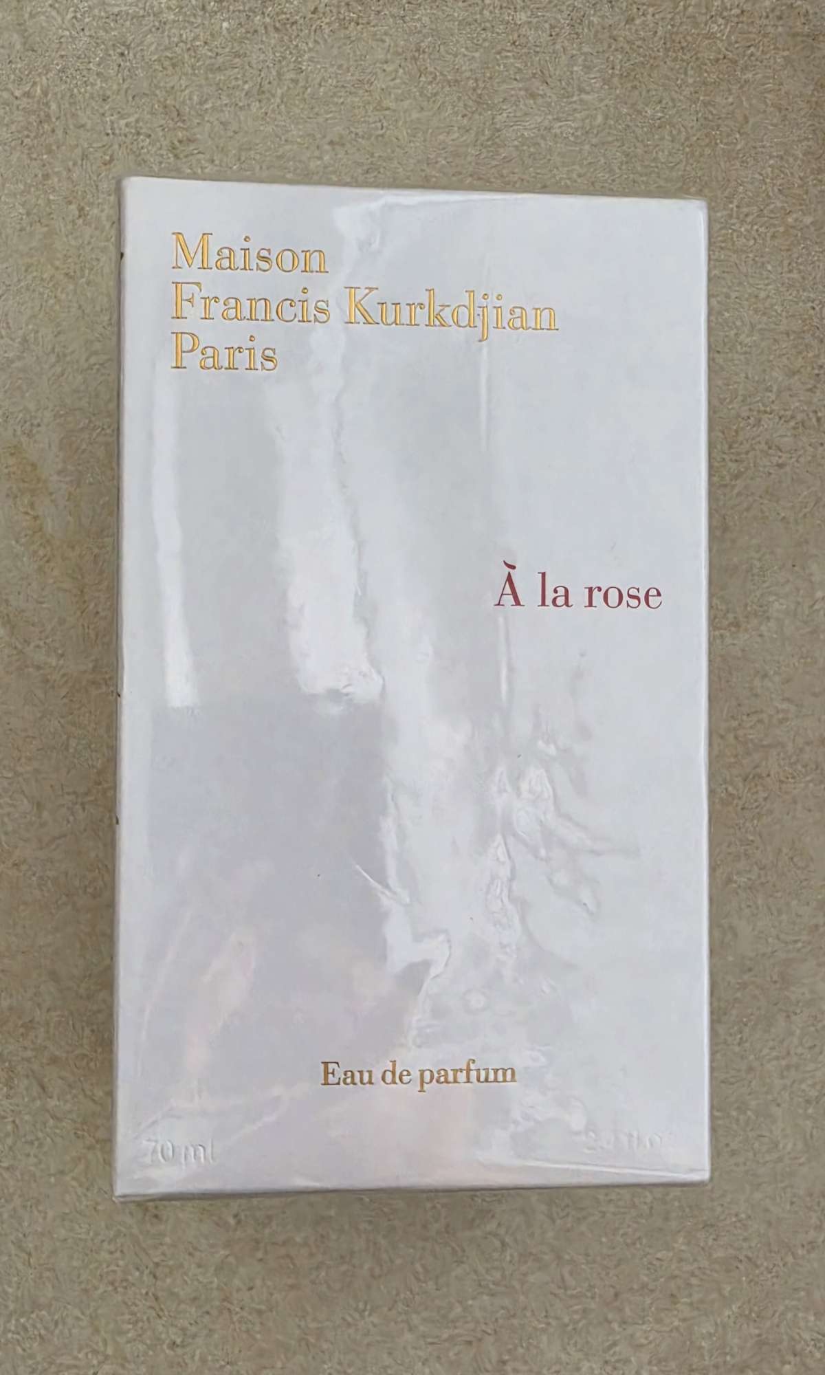Maison Francis Kurkdjian Paris, A La rose