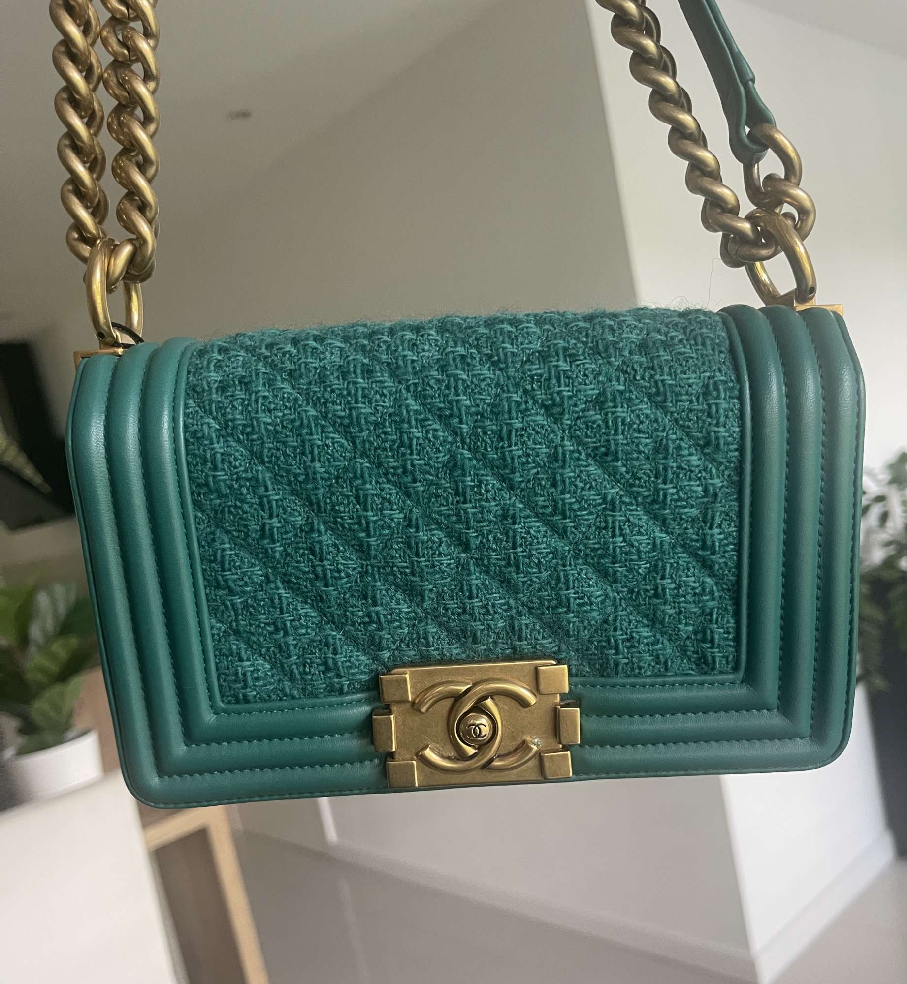 Chanel boy small