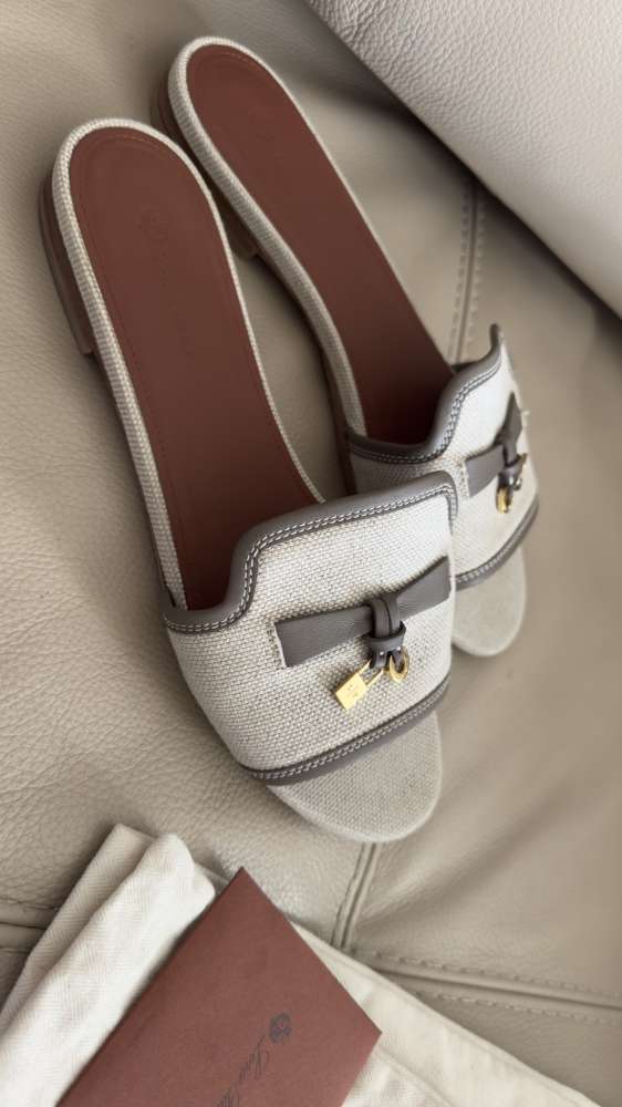 Loro Piana Summer Mule - šľapky