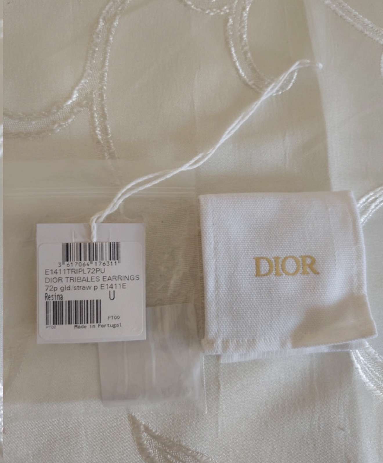 Dior náušnice