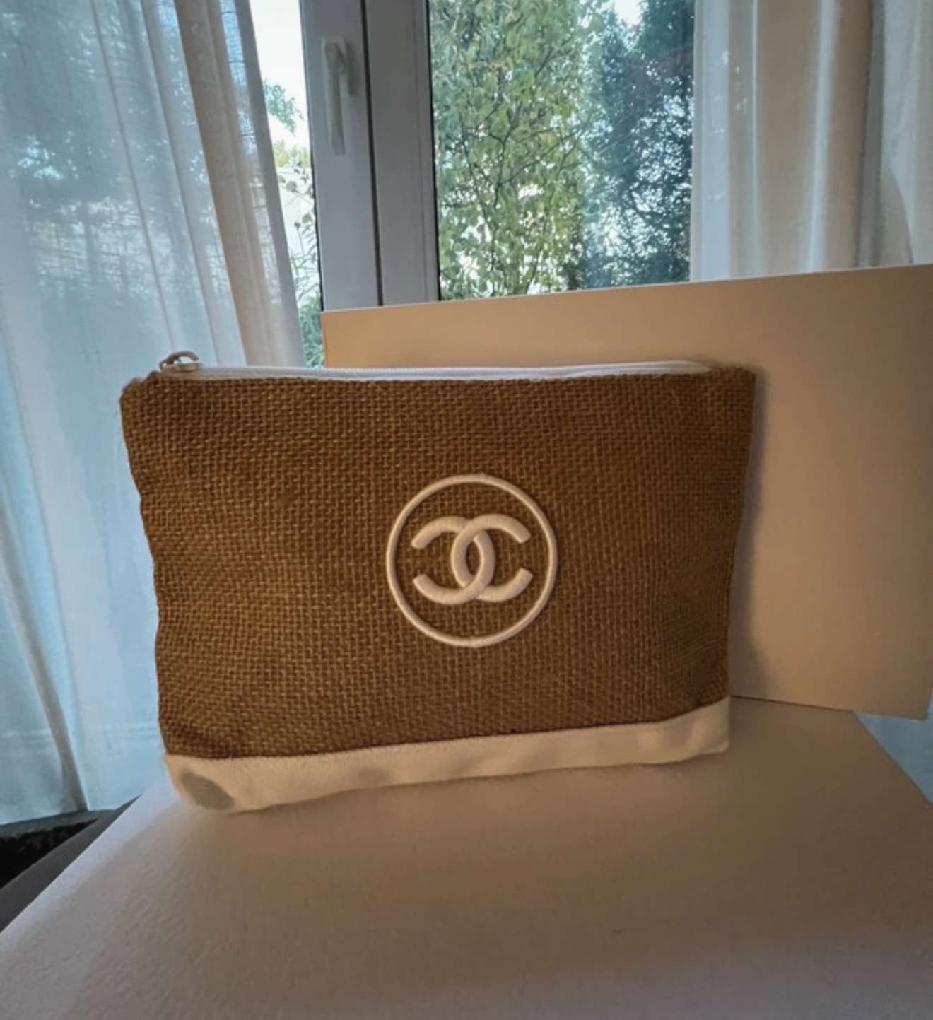 Chanel beauty clutch