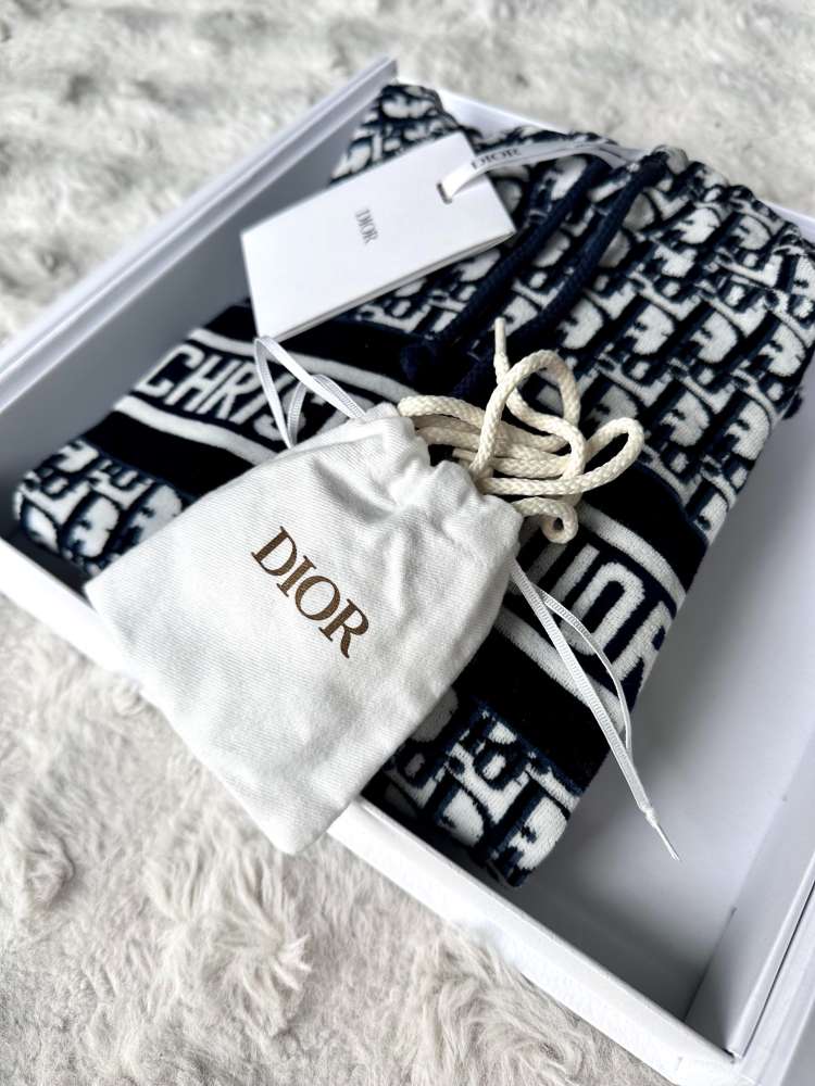 Dior Oblique hooded short dress