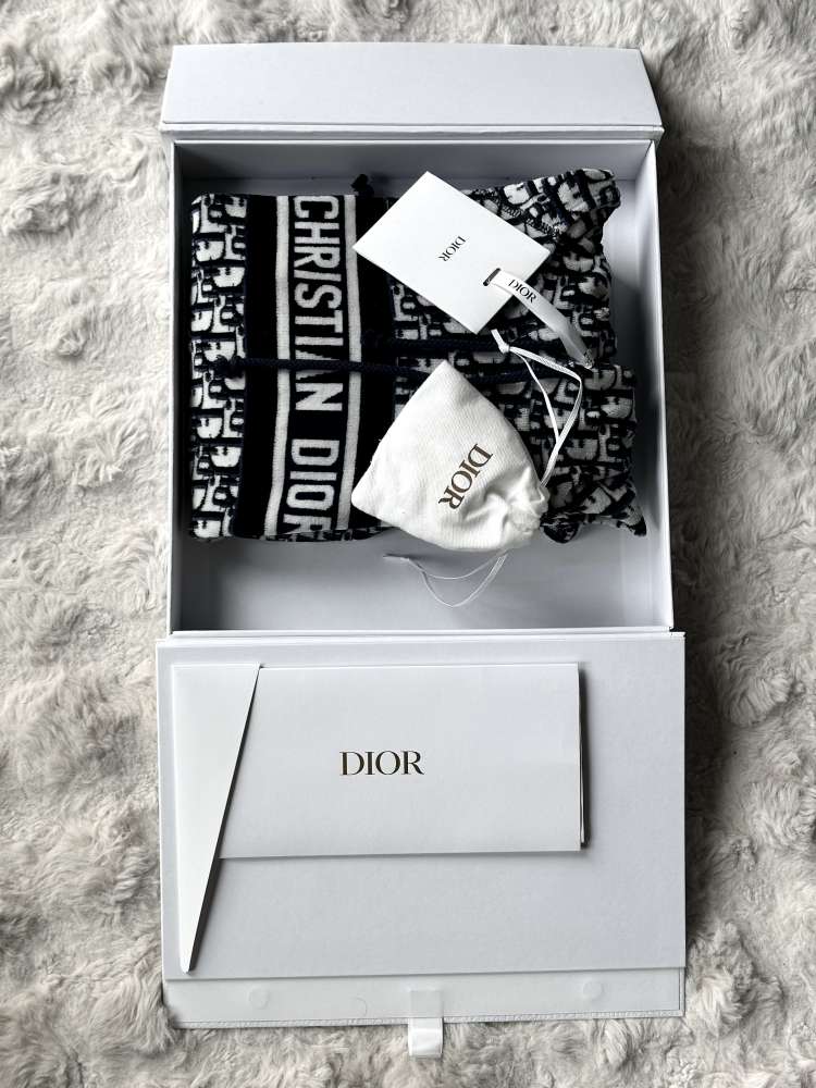 Dior Oblique hooded short dress