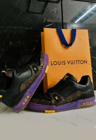 https://www.vipluxury.sk/Louis Vuitton LV Trainer Sneaker Purple Black / Monogram