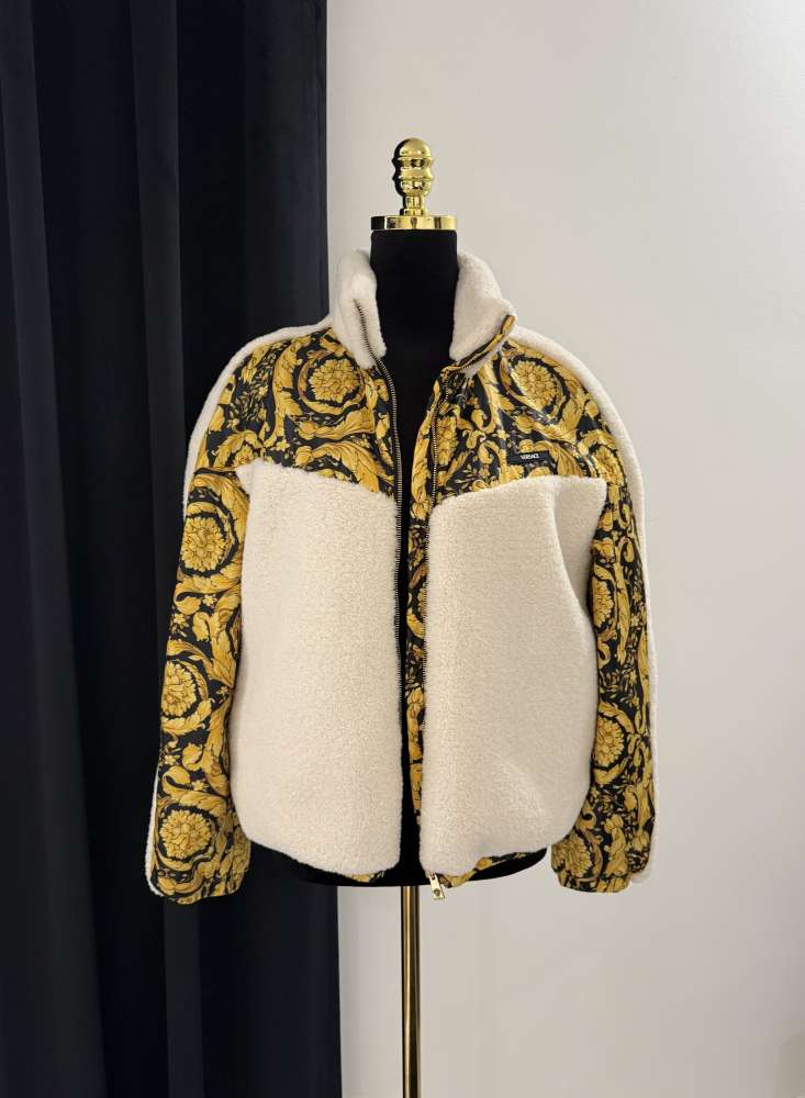 Versace plyšová bundička