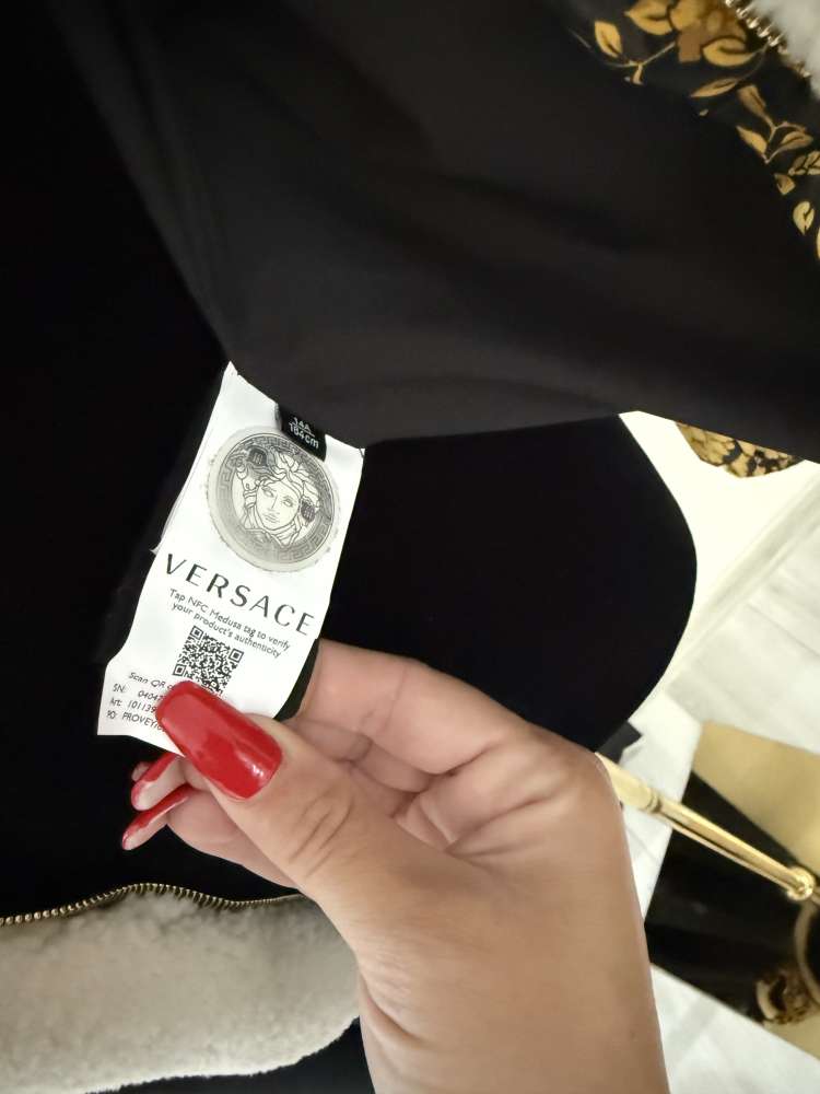 Versace plyšová bundička
