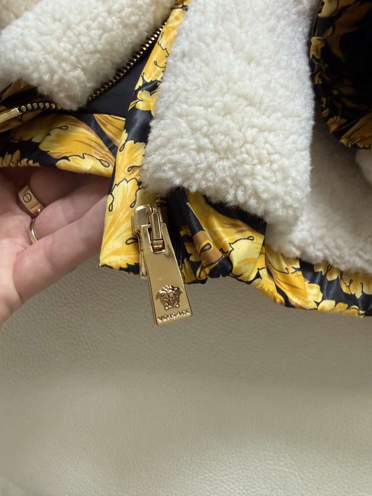 Versace plyšová bundička