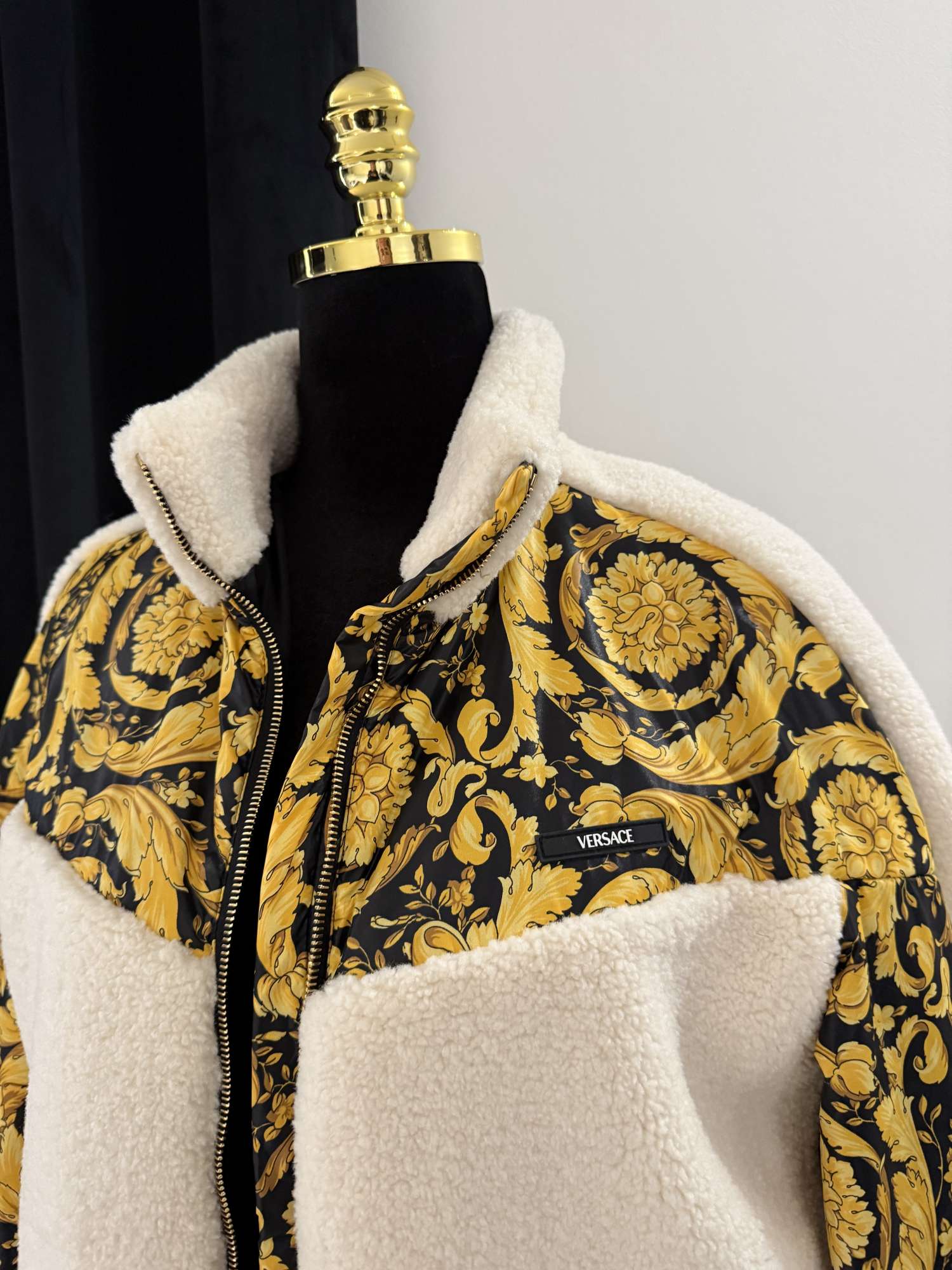 Versace plyšová bundička