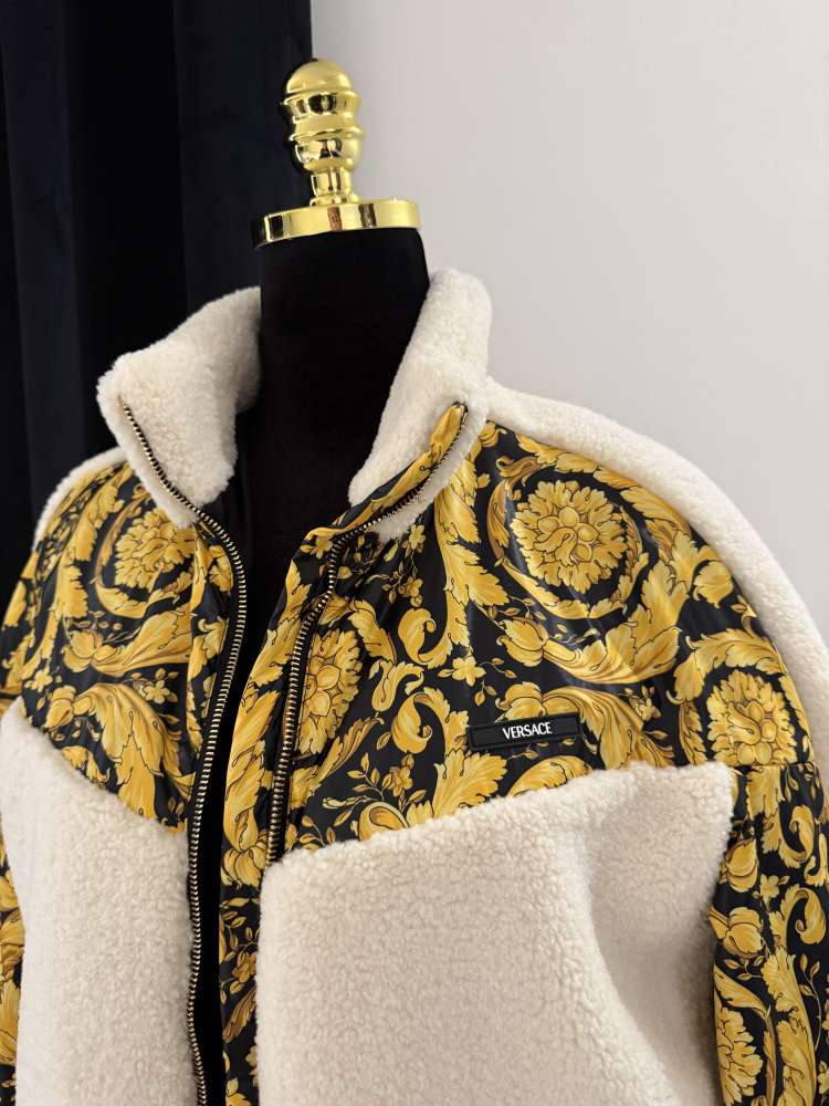 Versace plyšová bundička