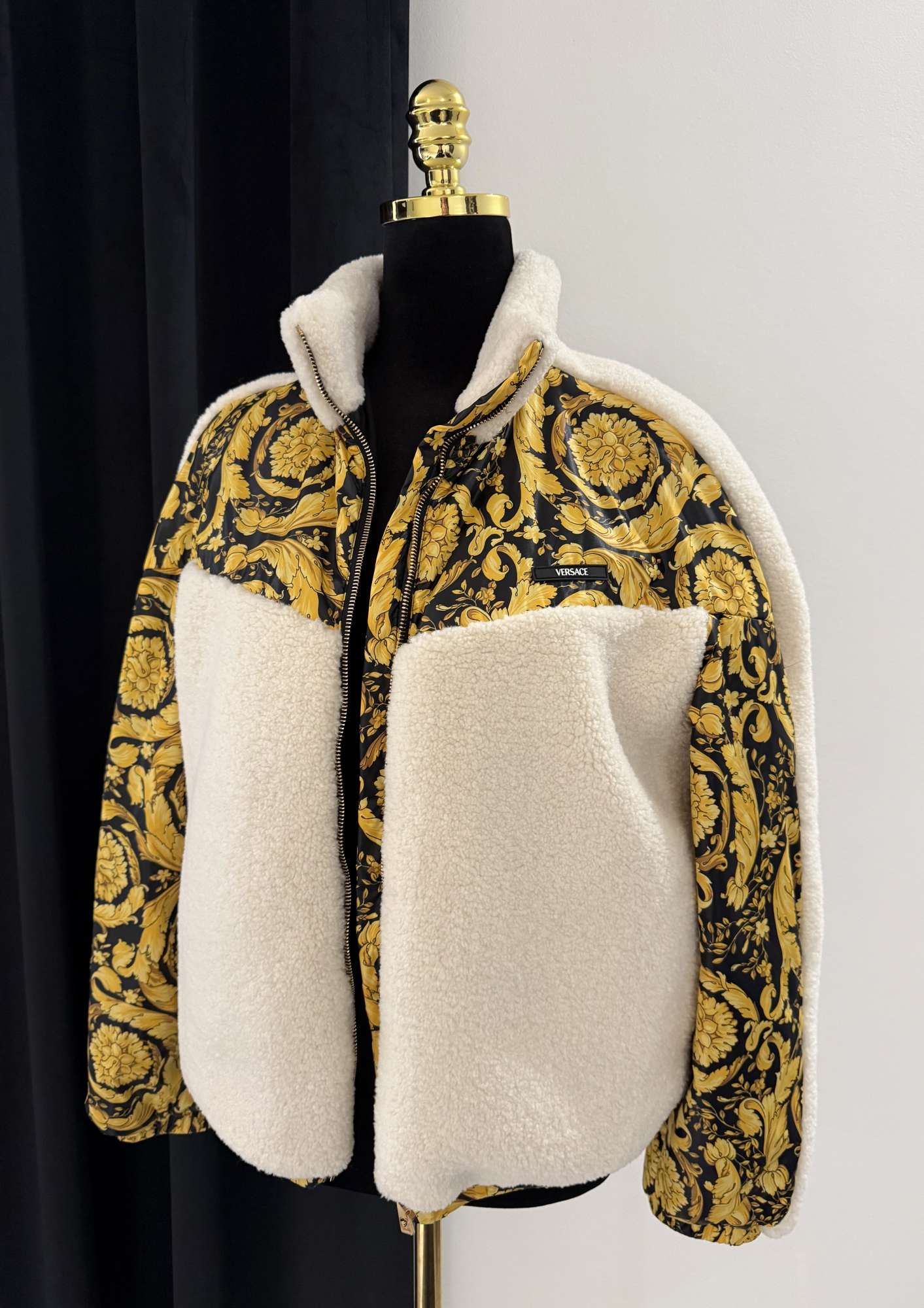 Versace plyšová bundička