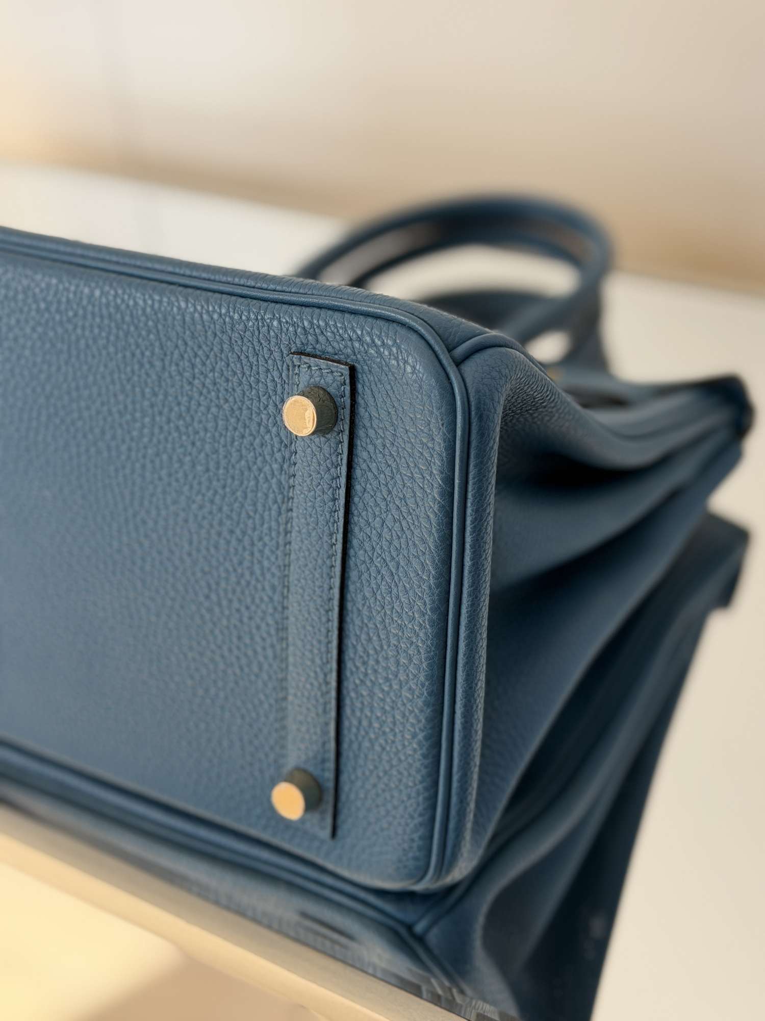 Hermès Birkin 30 Thalassa Togo GHW